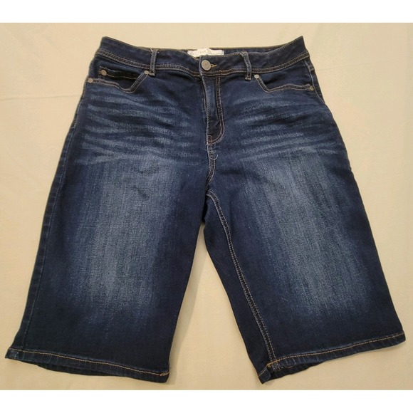 Est.1946 Denim Shorts Hi Rise Size 12 - Picture 1 of 3